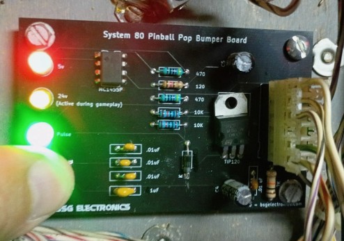 Test button